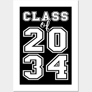 Class Of 2034 Shirt Pre-K Graduate Preschool Graduation Posters and Art